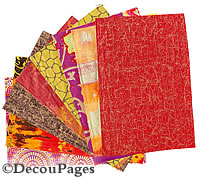 Teracotta Decopatch paper selection
